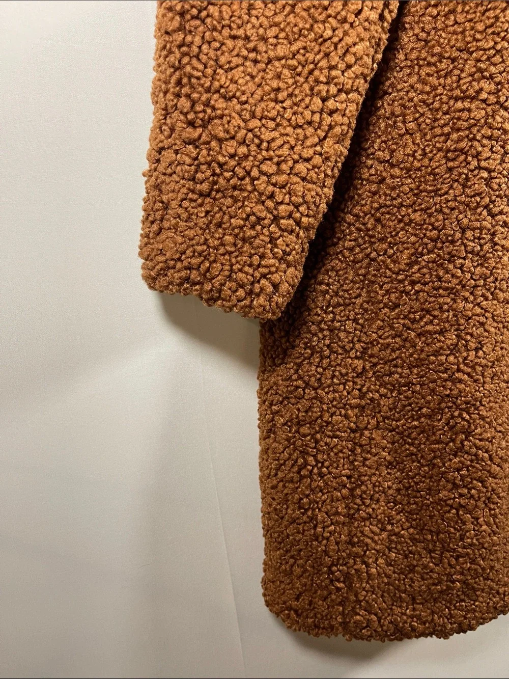 NWT J. Crew Women's Rust Brown Teddy Coat Size XXS